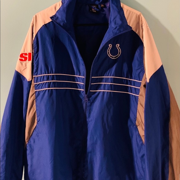 Indianapolis Colts throwback vintage windbreaker - Picture 1 of 2